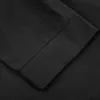 女性用TシャツレディースミディアムブラックシャツラグランTレディースポケットトップトップコットン不規則な大きな固体長袖ニットウォーマン