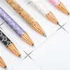 Ballpoint Pens Metal Retractable Click Ball Pen Black Ink Medium Point 1mm Office Supplies Gifts For Wedding RRE13539