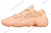Top Quality Men Women 500 Mesh Running Shoes Desert Rat Stone Soft Vision Bone White Blush Ourtdoor Trainer Platform Sports Trainer Designer Sneaker