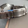 oro orologio da uomo da 40 mm a quadrante blu cielo orologio da polso meccanico automatico a zaffiro specchio in acciaio inossidabile cinturino a rotazione multifunzionale più tempo impermeabile