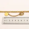 Nya fashionabla kvinnliga armband Bangle Gold Plated Armband Armband Manschettkedja Rostfritt stålälskare Gift Bröllopsmycken ZG1366