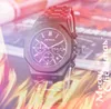 모든 서브 다이얼 작업 남성 스포츠 손목 시계 42mm 쿼츠 운동 남성 시간 시계 시계 스테인리스 스틸 밴드 탑 모델 회장 Watch Montre de Luxe