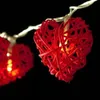 Strings Heart Love Valentine Lights 10leds Shaped String For Wedding Party Birthday Home Decor Battery OperatedLED LEDLED LED