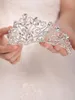 Headpieces Wedding Queen Crown Luxe zilveren strass Crystal Vintage Hair Accessories Princess Jewelry Bridal Headpiecesheadpieces