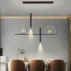 Pendant Lamps Minimalist Modern Lights Table Bar Long Strip Spotlight Luxury Light Kitchen Dining Room Ceiling LightingPendant