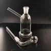 Hookah Glass Oil Burner Bong Water Pipes Small Mini Dab Rig Heady Smoking Ash Catcher con Downstem 14mm Male Oil Burner Pipe
