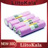 LiitoKala 100% haute qualité 30Q 18650 batterie rechargeable avec 3000mah 30a Max haute vidange Li-ion 18650 Batteries