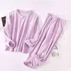 Extra Large Size Women Pajamas Winter Plus Velvet Thick Pajamas For Thick Coral Velvet Loose Home Clothing 6XL pj Sets L220803