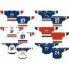 Nik1 Personalizado 1995 96-2008 Ohl Mens Womens Kids White Blue Red Stiched Barrie Colts S 2003 06 07-2009 Ontario Hockey League Jerseys
