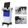 Appareil de nettoyage en profondeur du visage équipement de beauté multifonctionnel 14 en 1 pistolet de pulvérisation d'oxygène hydra dermabrasion visage aqua peel jet machine de soin de resserrement de la peau