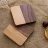 Houten koffiekopmat rond vierkant hittebestendige achtbaan thee drink wijn anti-slip pads tafelddecoratie water flessen onderzetters estera de madera para taza de cafee