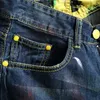 Summer Mens Stylist Holes Denim Shorts Fashion Men Denim Jeans Slim Straight Jeans Trend Mens Stylist Shorts