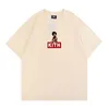 T-shirt Ny 2022SS Kith Box Rero Boy Shir Men Shirs T-Shir Hip Hop Skaboard Sree Coon T-Shirs tee Top BG42