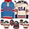 CeoThr 1980 Miracle On Team Usa Ice Hockey Jerseys Hockey Jersey Hoodies Custom Any Name Any Number Stitched Hoodie Sports Sweater