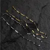 2022 New Retro Diamond Necklace Irregular Hip-Hop Fashion All-Match Simple Titanium Steel Snake Bone Chain Trend Jewelry