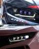 Bilkastare för Civic X FC1 FC2 FC5 20 16-2021 LED Diamond-strålkastare DRL Dynamiska Turn Signal Lamp Accessories Monteringsuppgradering