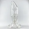 Tube d'aspiration de narguilé en verre borosilicaté clair et propre avec filtre, compact, confortable et efficace (GM-004)