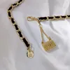 Ремни высокого качества Harajuku Punk Gold Belt Chain Matching Юбка Джинсы роскошная вешалка сплав сплаво