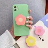 Universal Flower Foldable Desk Mobile Phone Holder Stand Grip Finger Rring Pour iPhone Samsung Xiaomi Huawei Support Mignon Griptok 6 Couleur