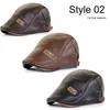 21 Types Men Berets 2021 Spring Autumn Winter Windproof Street Newspaper Seller Beret Hat Retro England Hat Men Hats Peak Painter caps J220722