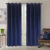 Velvet Blackout Curtain For Bedroom Living Room Insulating Modern Style Windows Curtain Home Decoration Solid Colors Custom Size 220511