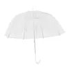 أزياء شفافة واضحة الفقاعة قبة شكل مظلات مقاومة للرياح في الهواء الطلق الأميرة الديكور 220426