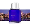 Homem perfume macho fragrância masculino edt 100ml citrino picante e rico fragrâncias escuras azul-cinzento grosso vidro corpo entrega rápida