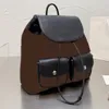 Рюкзак дизайнерские сумки для ресниц веревки ручной сумки роскошная кожаная мода кросс -качество плеча качество плеча женщин металлик большой