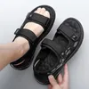 Sandalet Yaz Erkekler Günlük Delikler Mesh Ayakkabıları Nefes Alabilir Daireler Moccasins Sapato Maskülinals