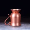 340ml Moscow Mule Copper Mugs Metal Mug Cup Stainless Steel Beer Wine Coffee Cup Barware tea cup set tumbler tazas Y220511