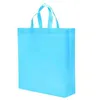 Nouveau sac pliant coloré Sac à provisions pliables en tissu non tissé