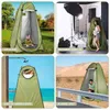 Nowa przenośna prywatność prysznicowa toaleta kempingowy namiot namiotu na zewnątrz namiot fotograficzny opatrunek na funkcja UV i Q4H7 H220419