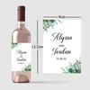 20pcs Impressão personalizada PO Garrafa de casamento Personalizar Design Starters de festa de aniversário Etiquetas de vinho 220613
