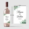 20 stcs Aangepaste afdrukken PO Wedding Bottle Sticker Personaliseer Design Verjaardagsfeestjes Uitnodigingen Wijnlabels 220613