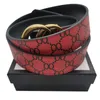 Hommes Femmes Ceinture solide Femmes Véritable Cuir Noir et Blanc Rouge Couleur Bronze Big Boucle Designers Ceintures en peau de vache pour hommes Luxurys Ceinture Alphabet et boîte ggs