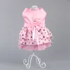 Black Star Pattern Skirt Summer Dog Dress Dogs Princess Dresses Pet Pink Green Lalking Supplies 6110 Q2