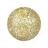 Decoración de fiestas Mosaic Sphere Bolas de vidrio decorativas para navidad Centropecina de la mesa de oro Festival de baile de oro
