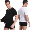 Body Shapers pour hommes Classix T-shirt tonifiant pour hommes Gynécomastie Chemises de compression Correcteur de posture Maillot de corps Ventre amincissant Correctif Underwe