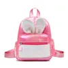 Kids Mini Backpack Purse Cartoon Bolsas de ouvido de coelho fofas para meninas da escola Backpack Childpacks 220519
