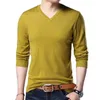 Maglioni da uomo Hombres Pullover O-Collo Slim Fit Maglia manica lunga Moda Scollo a V Uomo Taglia grande N5870Uomo