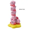 Conjunto de 10 pçs Conjunto de Figuras Mini Kawaii Kirby Coleção Meninos Meninas Crianças Brinquedos Bonito Modelo Bolo Enfeite Boneca Anime Acessórios Presente 220810