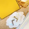 여성 고급 디자이너를위한 박스 디자이너 귀걸이가있는 금 귀걸이 F 이어링 크리스탈 스터드 이어링 웨딩 디자이너 Jewerlry D2206212Z