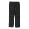 Męskie spodnie Zottsaz Hip Hop Casual Fashion Men Multi Pockets Zapper Flered Spodni Harajuku Streetwear Baggy Cargo Joggers Mężczyzna