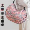 Storage Foldable Shopping Bags Large Eco-Friendly Reusable Portable Shoulder Handbag Waterproof Travel Tote Bag DE678