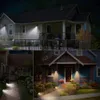 Lampes de jardin solaires extérieures étanches projecteurs solaires réglables lumière de paysage murale pour arrière-cour/jardin/chemin/piscine/porche