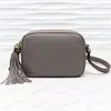 Designerskie torby na aparaty Luksusowe torebki damskie Męska torba na ramię Skóra Moda Crossbody Portfel Klasyczny frędzel Zip Style disco luksusowa torebka na prezent