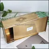 Tissue Boxes Napkins Table Decoration Accessories Kitchen Dining Bar Home Garden European Brass Box Hand Carved Flowers Decorative Living