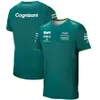 2022 Aston Martin T-Shirts F1 Formula One Team Racing Araba 3d Baskı Erkekler Kadın Spor Moda O yaka T Shirt Çocuk Tees Jersey