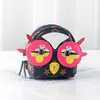 Mini Backpack Key Chains Coin Purse Keychains Rings Brown Flower Leather Owl Car Keyrings Holder Fashion Pouches Bag Jewelry Animal Pendant Trinkets Accessories