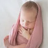 Nyfödd fotografi wrap caps baby photo swaddle hattar 2st / set solid knutna india hatt swaddling studio fotografering rekvisita tillbehör bc7980